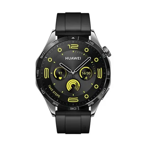 HUAWEI Watch GT 4 46mm 5ATM Water Resistant Smartwatch – Color: Black – View 2