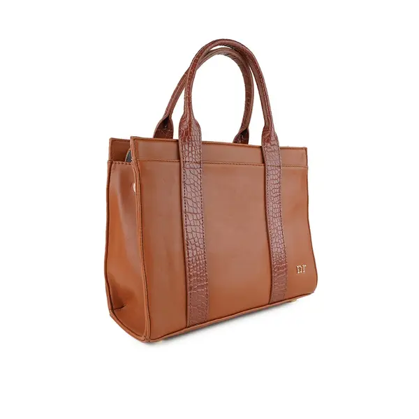 Nino Rossi 0755CA61 Women Spacious Interior HandBag – Color: Brown – View 2