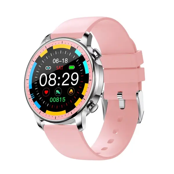 COLMI V23 Pro IP67 waterproof Smartwatch – Color: Pink – View 2