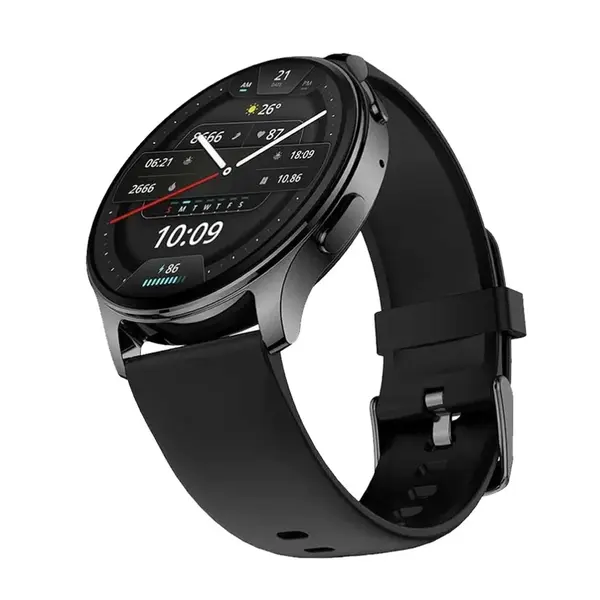 Amazfit Pop 3R Silicon AMOLED Smartwatch – Color: Black – View 3