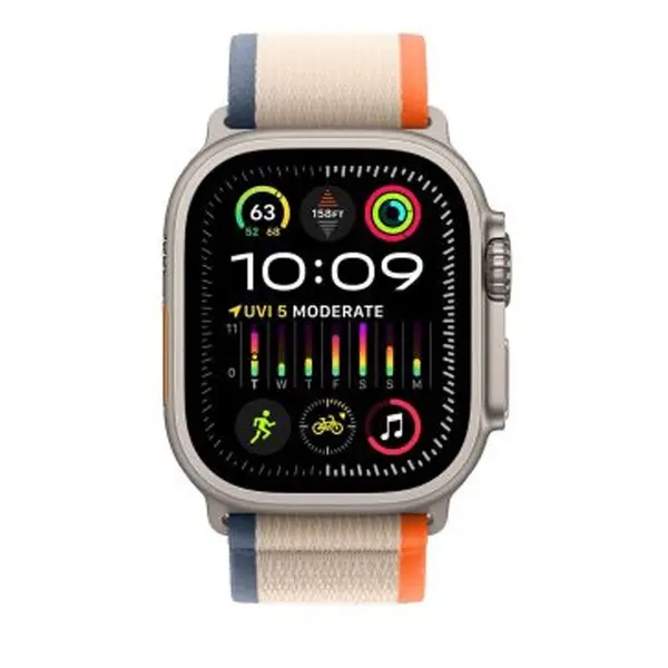 Apple Watch Ultra 2 with Trail Loop GPS + Cellular – Color: Orange – View 2