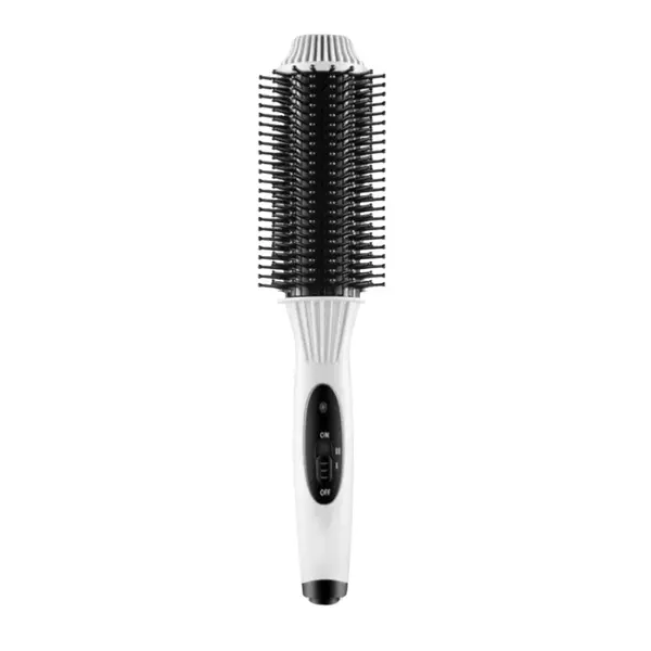 Ubeator 560-White-Pink 40W Professional 2-In-1 Comb Hair Curler – Color: White – View 1