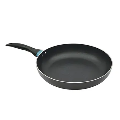 Topper Lid-24cm Classic Non-Stick Fry Pan With Glass – Color: Black – View 2