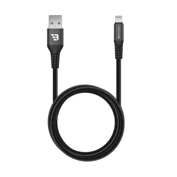 Baykron 1.2M Kevlar-Braided Durable & Fast Charging Lightning Cable – View 2