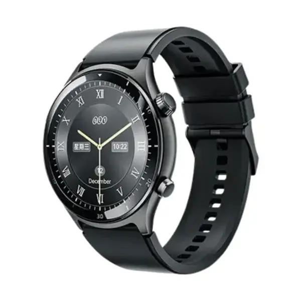 QCY Active GT BT Calling Smartwatch – Color: Black – View 1