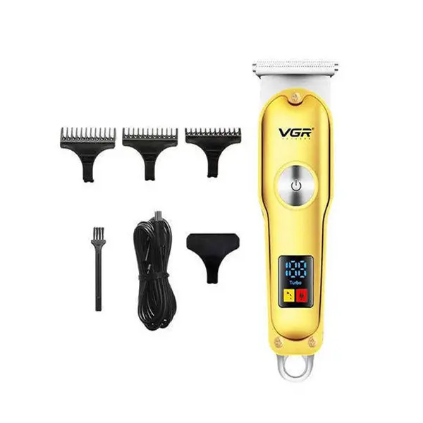 VGR V-290 Professional Hair Trimmer with LED Display For Men – View 1