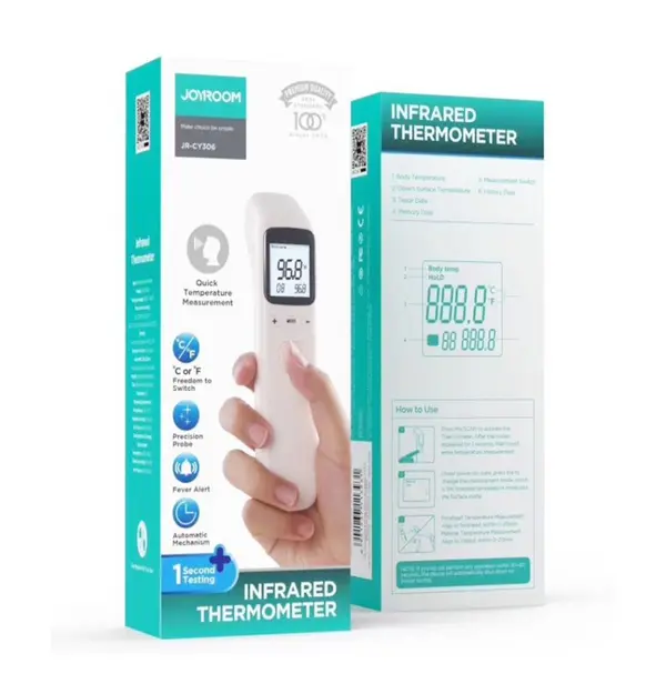 Joyroom JR-CY306 Free Hand Advance Sensor Infrared Thermometer – View 2