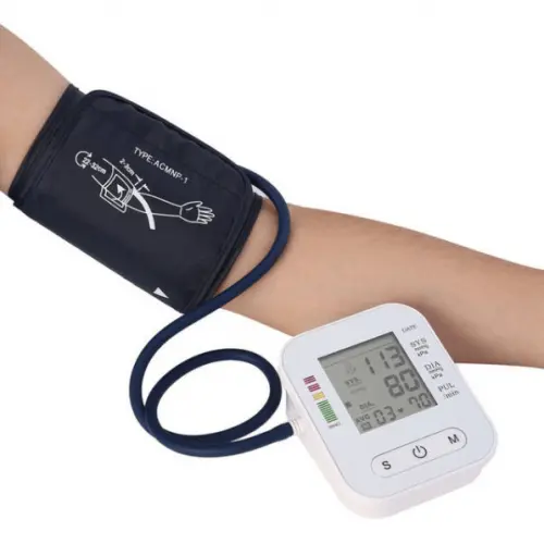 Electronic RAK289 Portable LCD Digital Blood Pressure Monitor – View 3