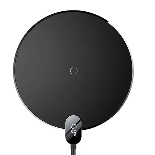 Baseus Gen 2 15W Wireless Charging Pad with LED Display – View 2
