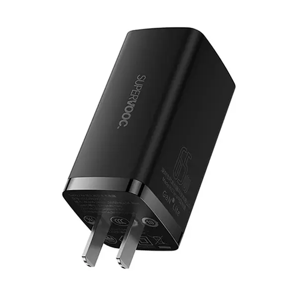 Baseus 65W GaN2 Lite SUPER VOOC Dual-Port Charger – View 2