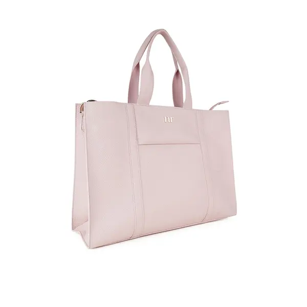 Nino Rossi 0756CA54 Ultra-spacious Design Ladies Hand Bag – Color: Pink – View 2