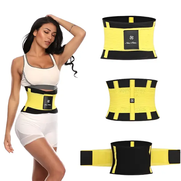 Adjustable Waist Trainer Slimming Belt for Fat Burn & Slimming – View 2