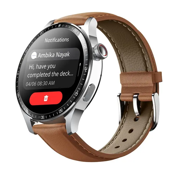 Joyroom JR-FC2 Pro Classic Series Smartwatch – Color: Brown – View 4