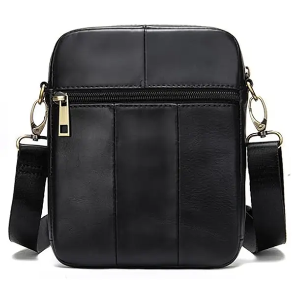 Genuine Leather Versatile Crossbody Travel Messenger Bag for Men and Women – View 2