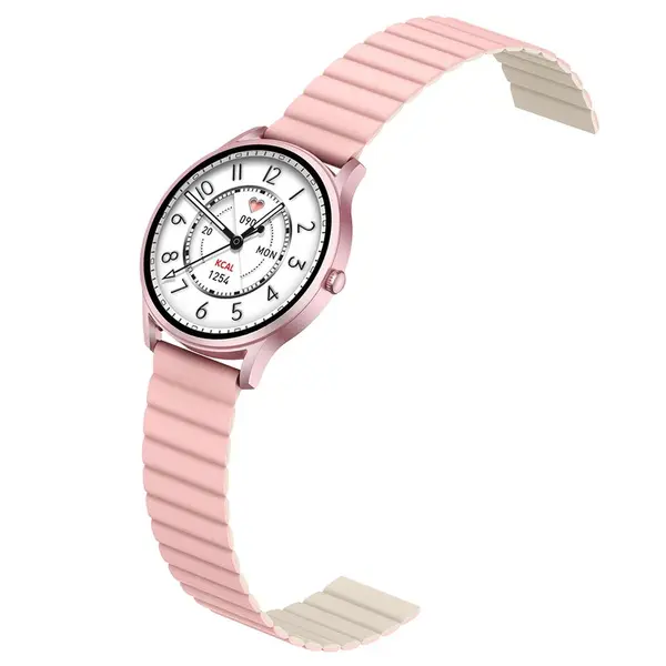 Kieslect Lora Lady Calling Smart Watch – Color: Pink – View 2
