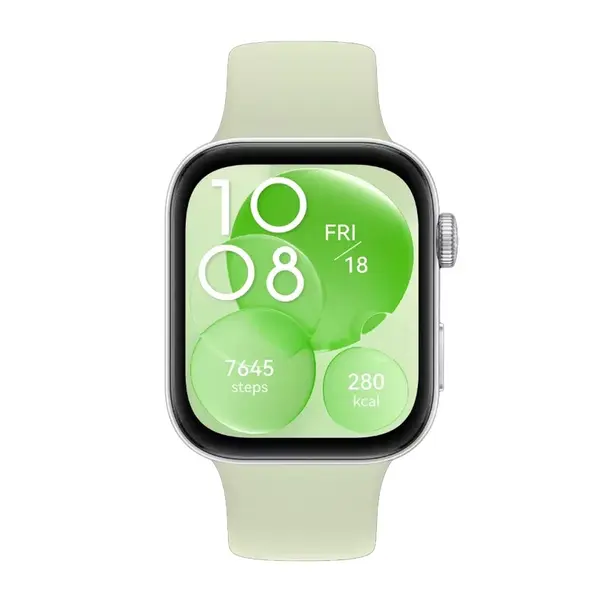 Huawei Watch Fit 3 Bluetooth Calling Smartwatch – Color: Green – View 2