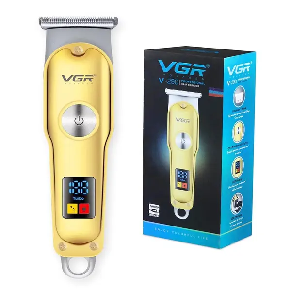 VGR V-290 Professional Hair Trimmer with LED Display For Men – View 6