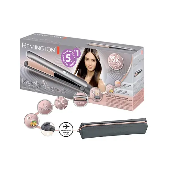 Remington S8598 Keratin Protect Intelligent Ceramic Hair Straighteners  – View 3