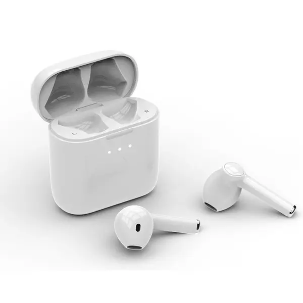 Lenovo QT83 True Wireless Bluetooth Earbuds – Color: White – View 2