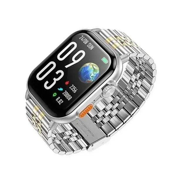 Hoco DYD02 4G Calling Smart Watch – Color: Silver – View 3
