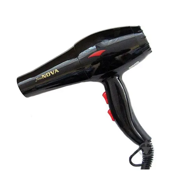 NOVA NV-9007 Hot And Cold Air 3000W With Professional Hair Dryer  – Color: Black – View 2