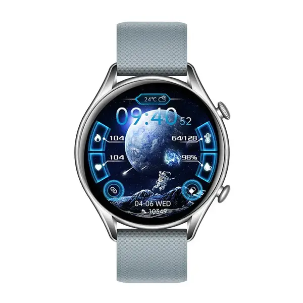 COLMI i20 Bluetooth Calling IP67 Waterproof Smart Watch – Color: Silver – View 2