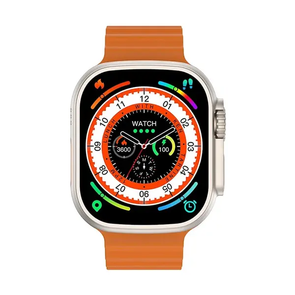 Wiwu SW01 Ultra Bluetooth Calling Smart Watch – Color: Silver – View 2