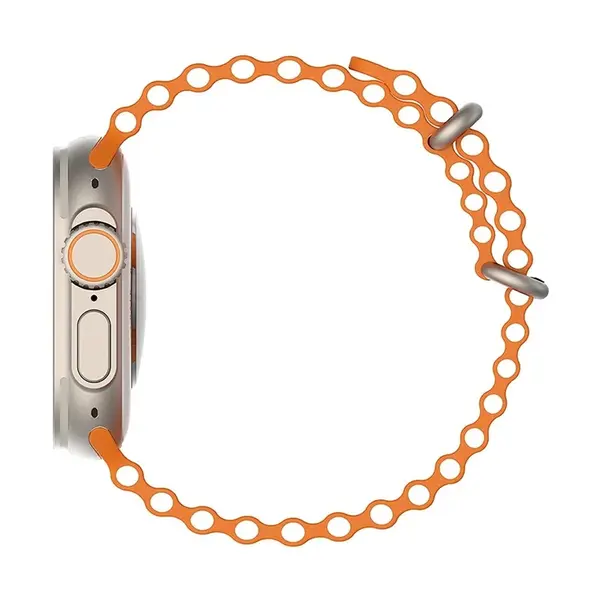 Wiwu SW01 Ultra Bluetooth Calling Smart Watch – Color: Silver – View 3