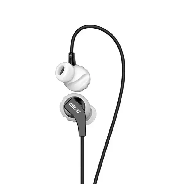 Geeoo X30 3.5mm In-Ear Wired Earphone – Color: Black – View 2