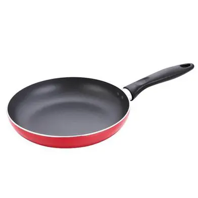 Topper 22Cm Non-Stick Classic Fry Pan With Glass – Color: Red – View 1