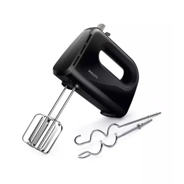 Philips Daily Collection HR3705/10 Hand Mixer 300 W Hand Blender – Color: Black – View 1