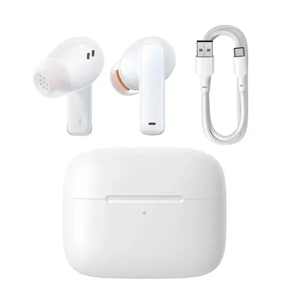 Baseus Bowie M2 Plus TWS Wireless Stereo Earbuds – Color: White – View 2