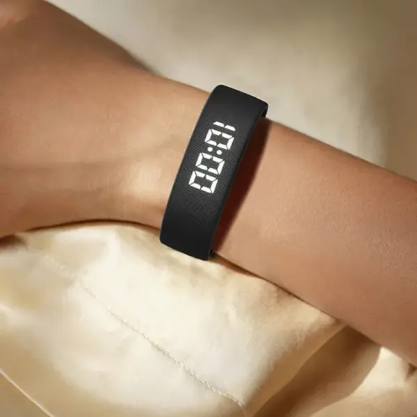 SKMEI Smart Bracelet 3D Smart Band Sports Pedometer – Color: Black – View 3