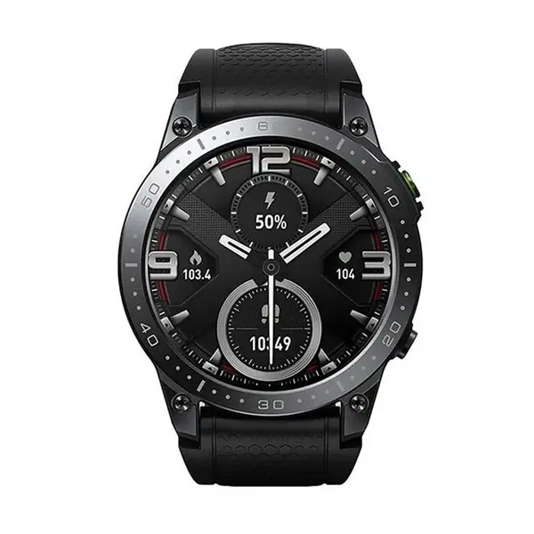 Zeblaze Ares 3 Pro Ultra HD AMOLED Smartwatch  – Color: Black – View 1