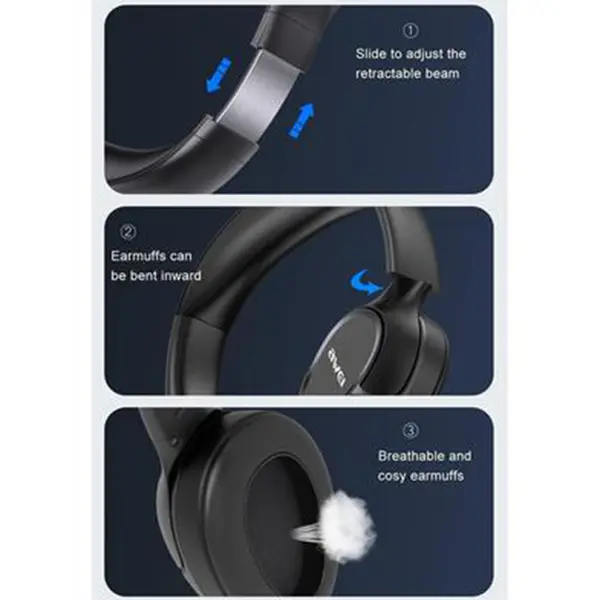 Awei A770BL Bluetooth Wireless Stereo Headphone – View 4