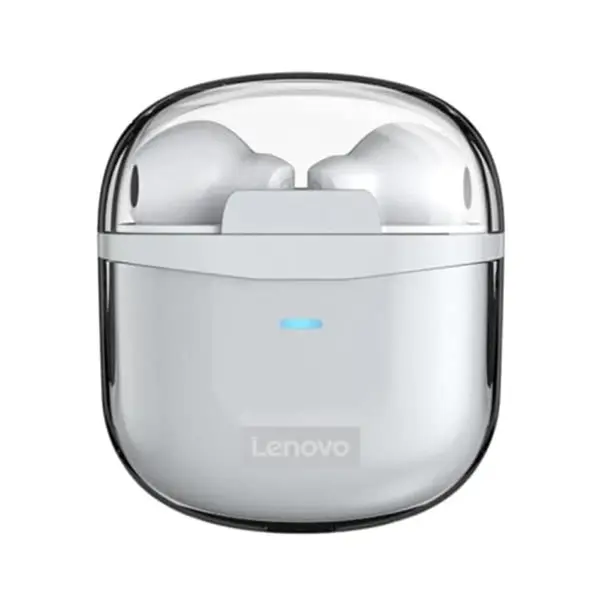 Lenovo XT96 True Wireless Sport Earbuds – Color: White – View 1