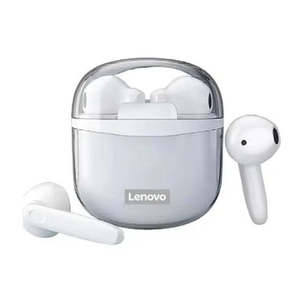 Lenovo XT96 True Wireless Sport Earbuds – Color: White – View 2