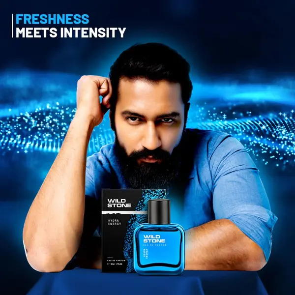 Wild Stone Hydra Energy Premium Perfume for Men – Quantity: 50 ml – View 3