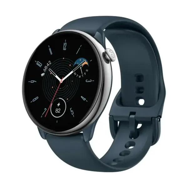Amazfit GTR Mini AMOLED Smartwatch – Color: Blue – View 1