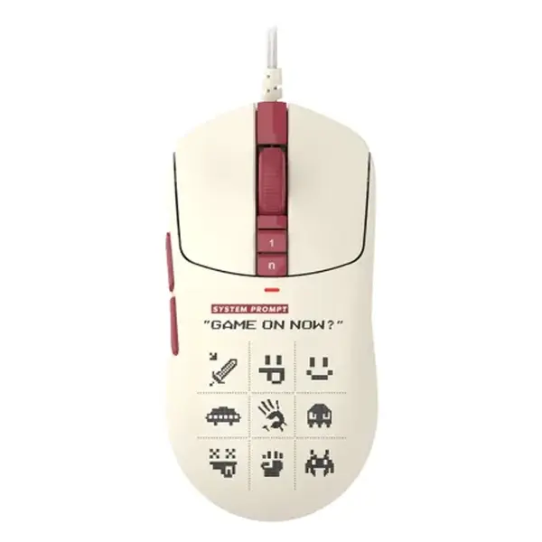 A4tech Bloody W72 Ultra Wired Gaming Mouse – Color: Red – View 1