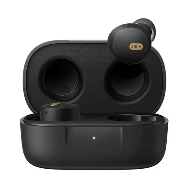 Baseus Bowie E18 True Wireless Bluetooth Earbuds – Color: Black – View 1