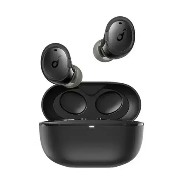 Anker Soundcore Life Dot 3i Noise Cancelling Earbuds – Color: Black – View 1