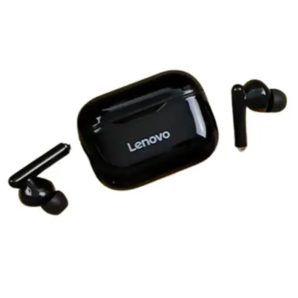 Lenovo LivePods LP1 TWS Wireless Bluetooth 5.0 Earbuds – Color: Black – View 2