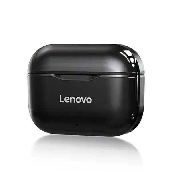 Lenovo LivePods LP1 TWS Wireless Bluetooth 5.0 Earbuds – Color: Black – View 3