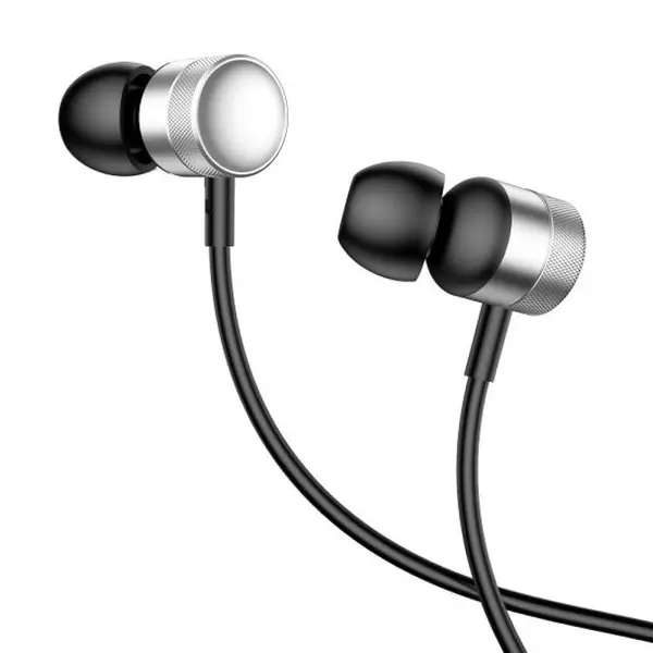 Baseus Encok H04 3.5mm Wired Sports Earphones – Color: Gray – View 2
