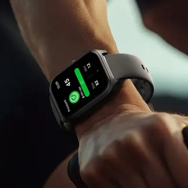 Oraimo Watch 5 Lite 2.01" HD IP68 Smart Watch – Color: Black – View 3