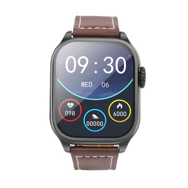 Hoco Y17 Sports Bluetooth Calling Smart Watch – Color: Black – View 2