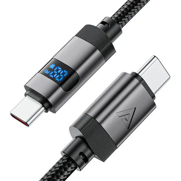 ACEFAST C15-03 USB-C to USB-C 60W Cable with LED Display – View 2