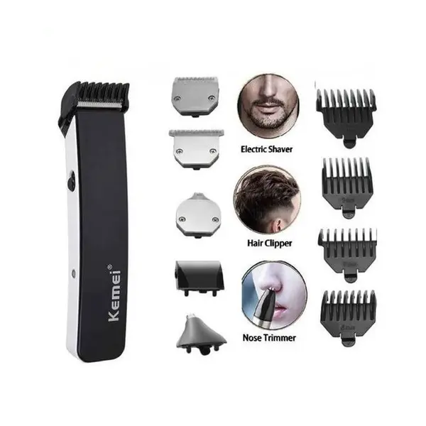 Kemei KM-3590 Stainless Steel Blades 5 In 1 Professional Hair Clipper – View 2
