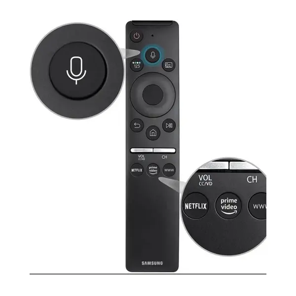 Samsung For Smart QLED TV Voice Remote Controller With Bluetooth Function – View 2